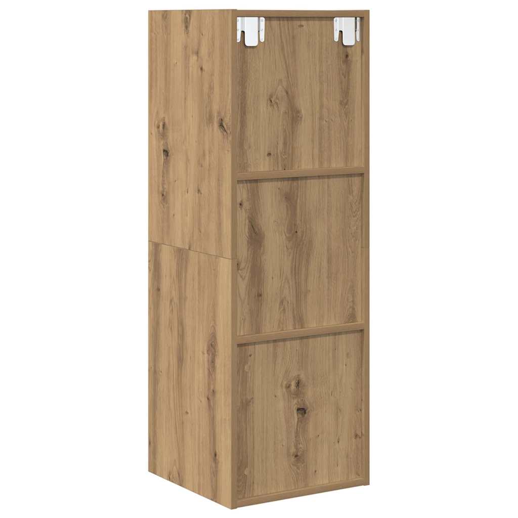 Sestava Tv Skříněk 37 X 37 X 107 Cm Artisanový Dub