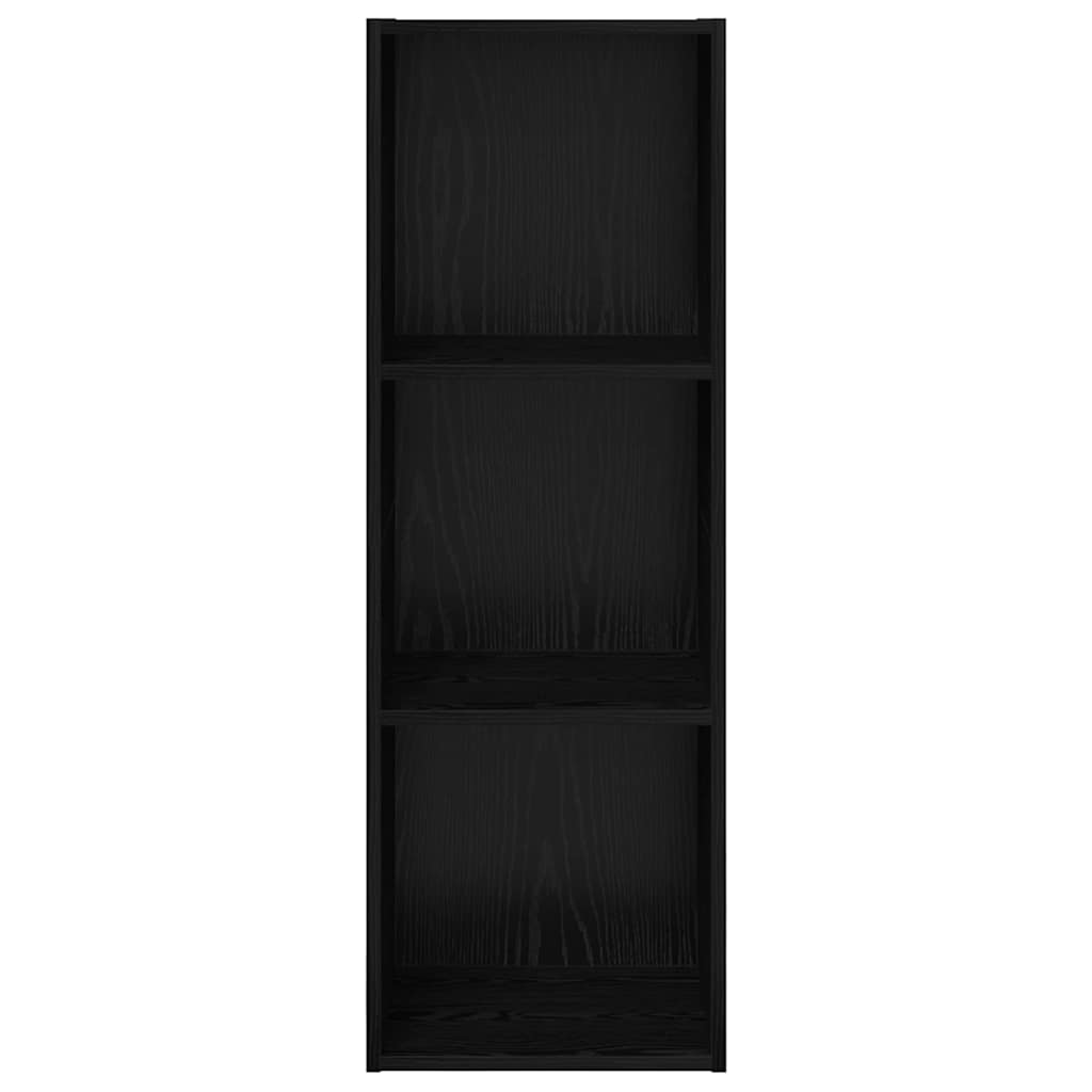 Sestava Tv Skříněk 37 X 37 X 107 Cm Černý Dub Kompozitní Dřevo