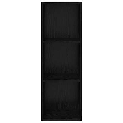 Sestava Tv Skříněk 37 X 37 X 107 Cm Černý Dub Kompozitní Dřevo