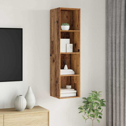 Sestava Tv Skříněk 37 X 37 X 142,5 Cm Staré Dřevo