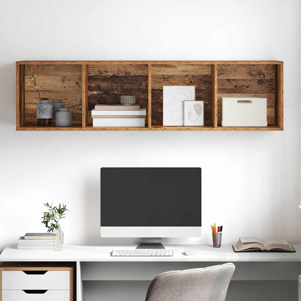 Sestava Tv Skříněk 37 X 37 X 142,5 Cm Staré Dřevo