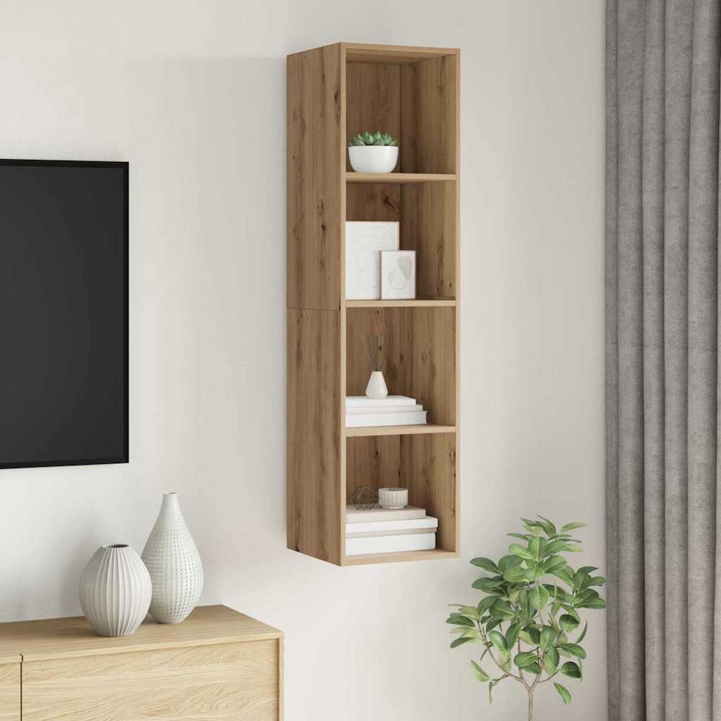 Sestava Tv Skříněk 37 X 37 X 142,5 Cm Artisanový Dub