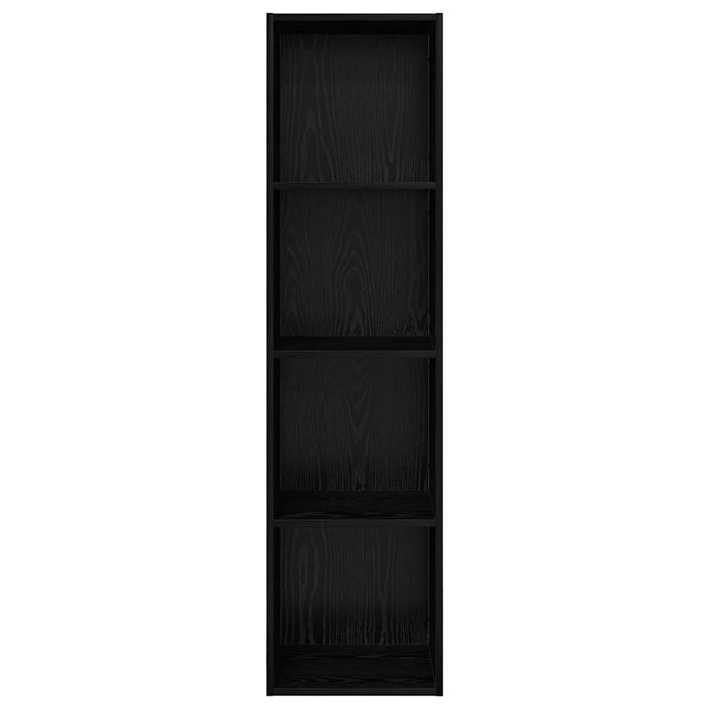 Sestava Tv Skříněk 37 X 37 X 142,5 Cm Černý Dub
