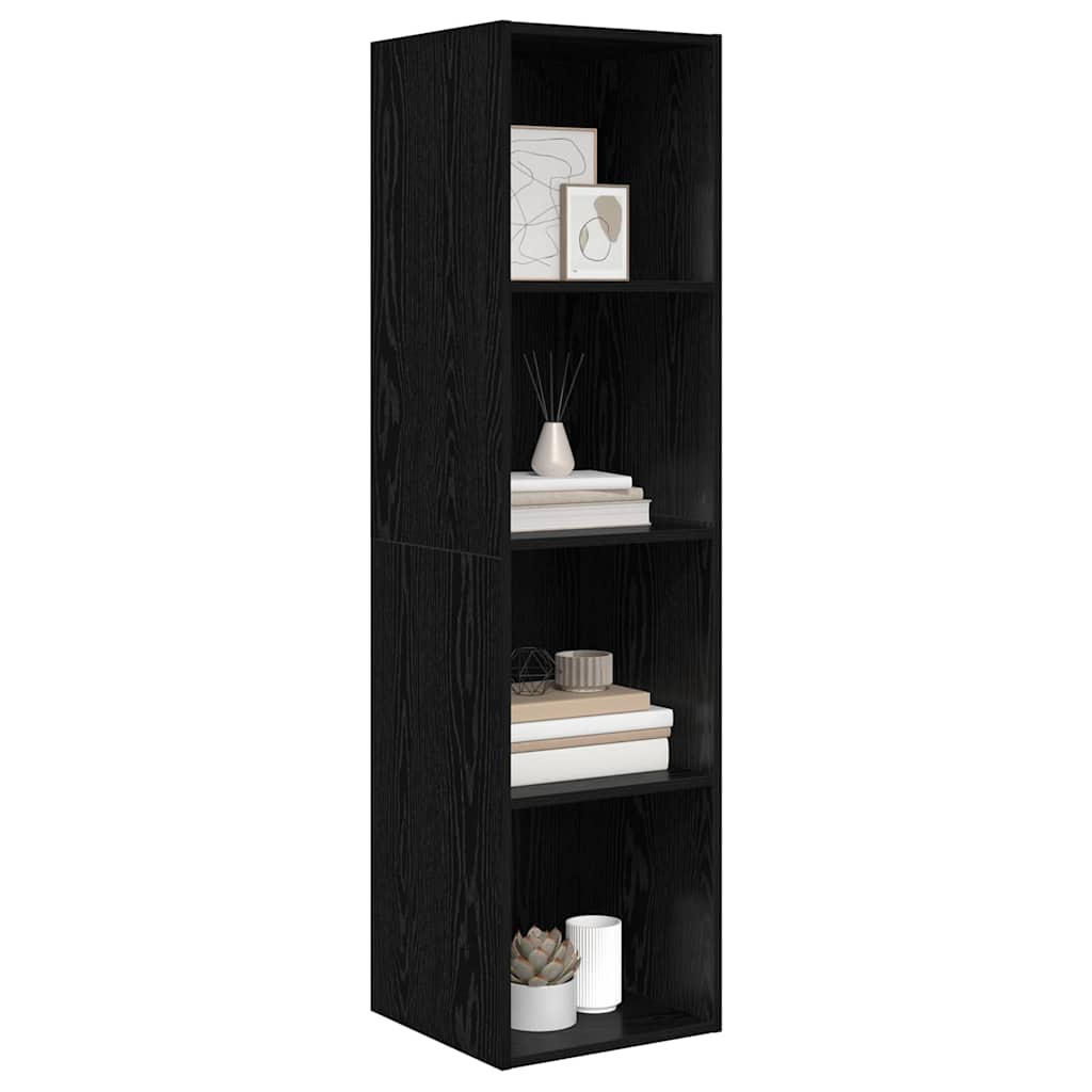Sestava Tv Skříněk 37 X 37 X 142,5 Cm Černý Dub