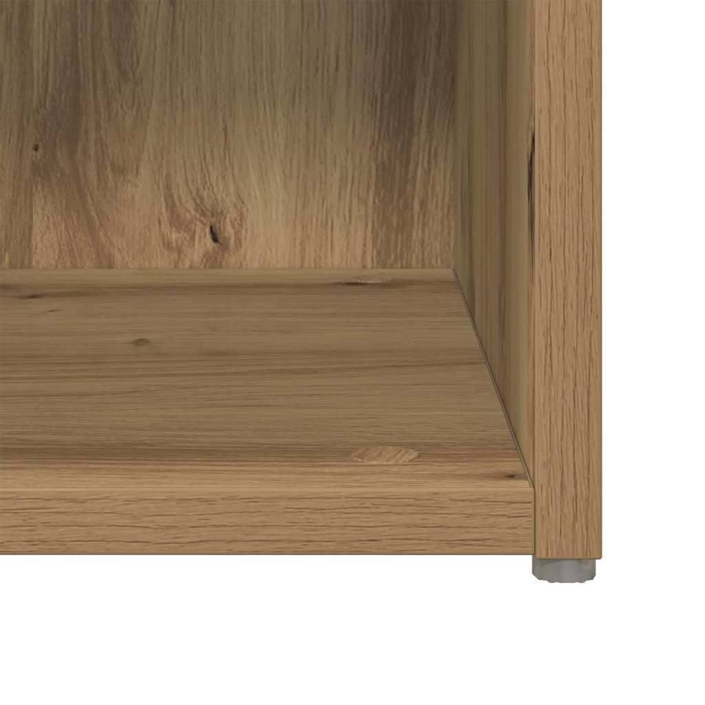 Sestava Tv Skříněk 2 Pcs Artisanový Dub Kompozitní Dřevo
