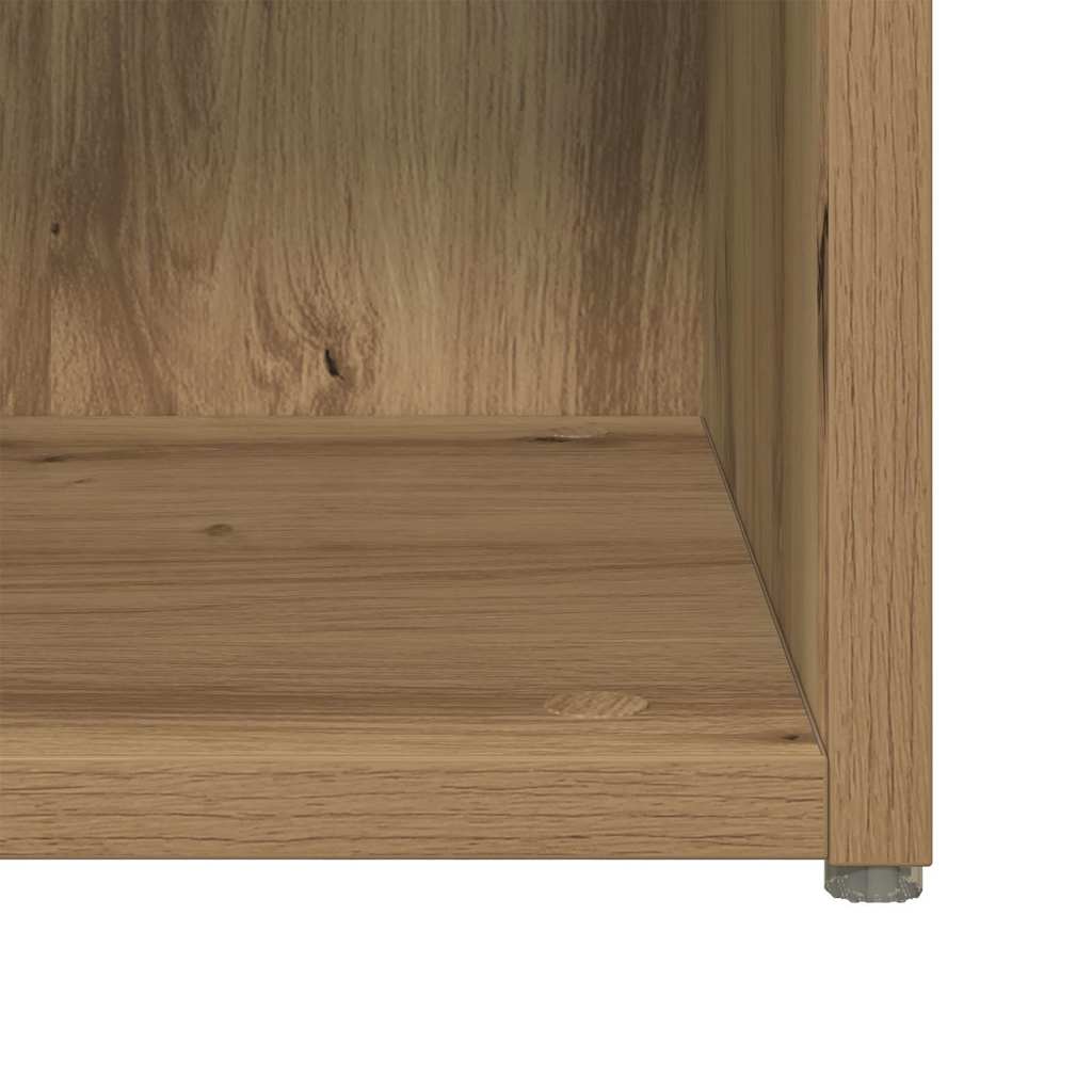 Sestava Tv Skříněk 4 Pcs Artisanový Dub Kompozitní Dřevo