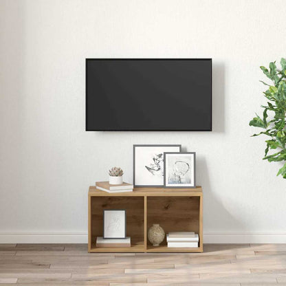 Sestava Tv Skříněk 72 X 35 X 37 Cm Hnědá Kompozitní Dřevo