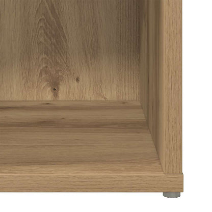 Sestava Tv Skříněk 72 X 35 X 37 Cm Hnědá Kompozitní Dřevo