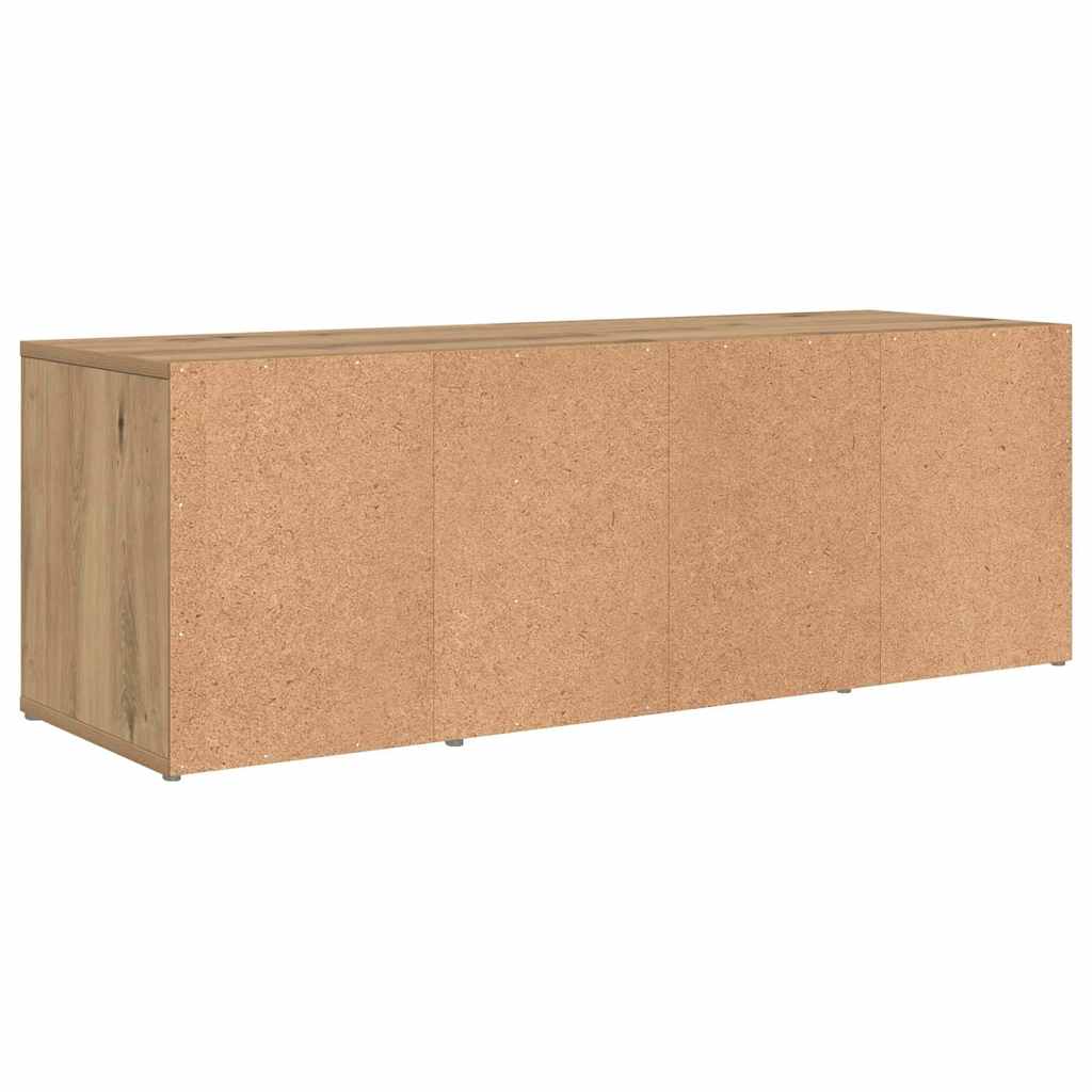 Sestava Tv Skříněk 72 X 35 X 37 Cm Hnědá Kompozitní Dřevo