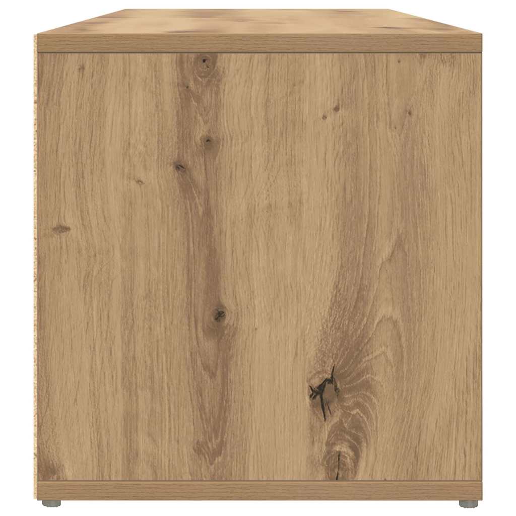 Sestava Tv Skříněk 72 X 35 X 37 Cm Hnědá Kompozitní Dřevo