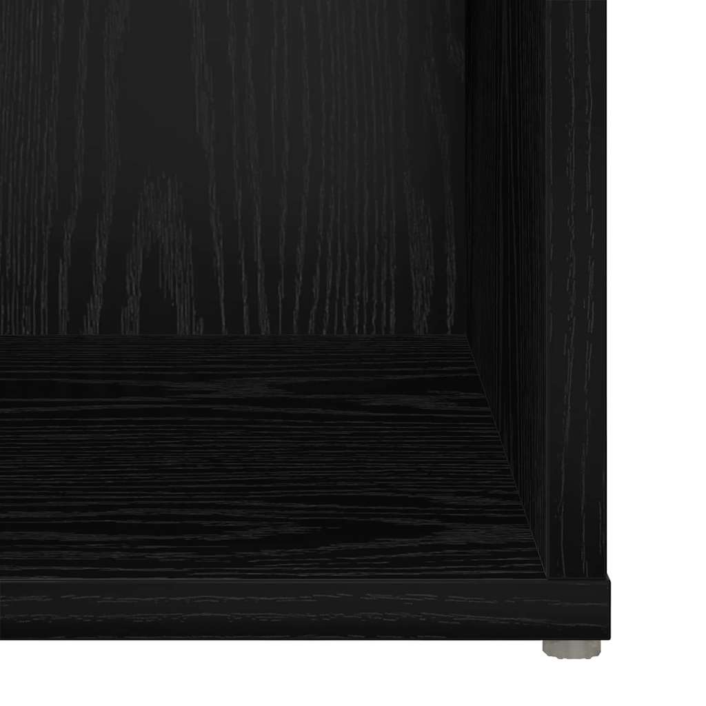 Sestava Tv Skříněk 72 X 35 X 37 Cm Černá Kompozitní Dřevo