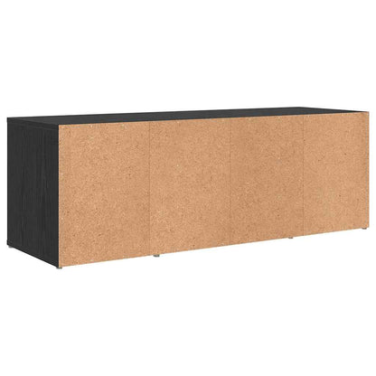 Sestava Tv Skříněk 72 X 35 X 37 Cm Černá Kompozitní Dřevo