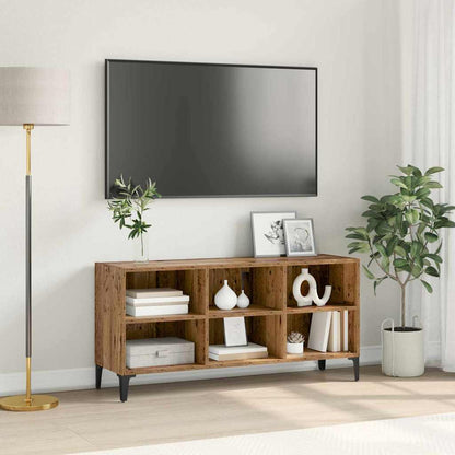 Sestava Tv Skříněk Hnědá 103,5 X 30 X 50 Cm Dřevěný Materiál