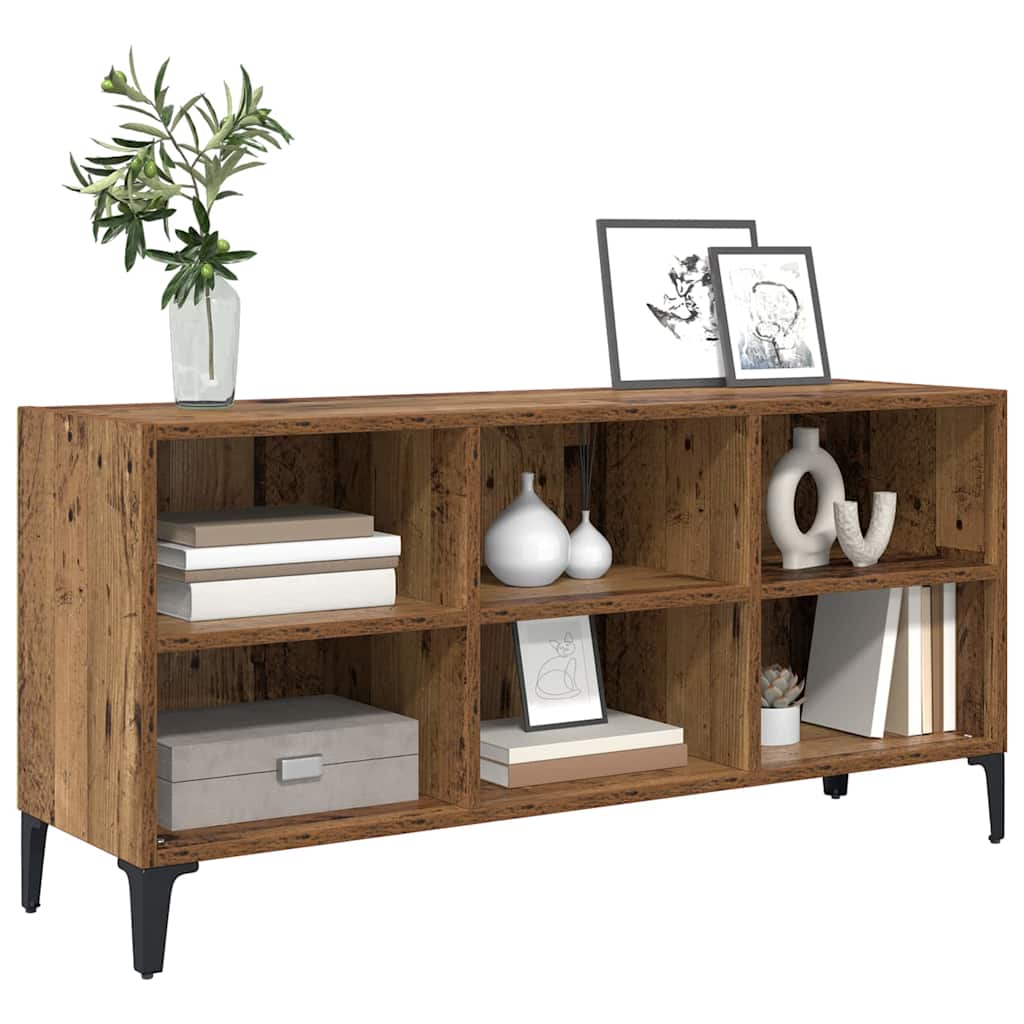 Sestava Tv Skříněk Hnědá 103,5 X 30 X 50 Cm Dřevěný Materiál