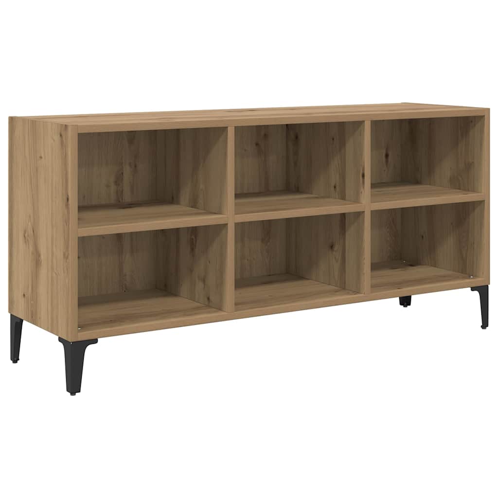 Sestava Tv Skříněk 103,5 X 30 X 50 Cm Hnědá Dřevěný Materiál