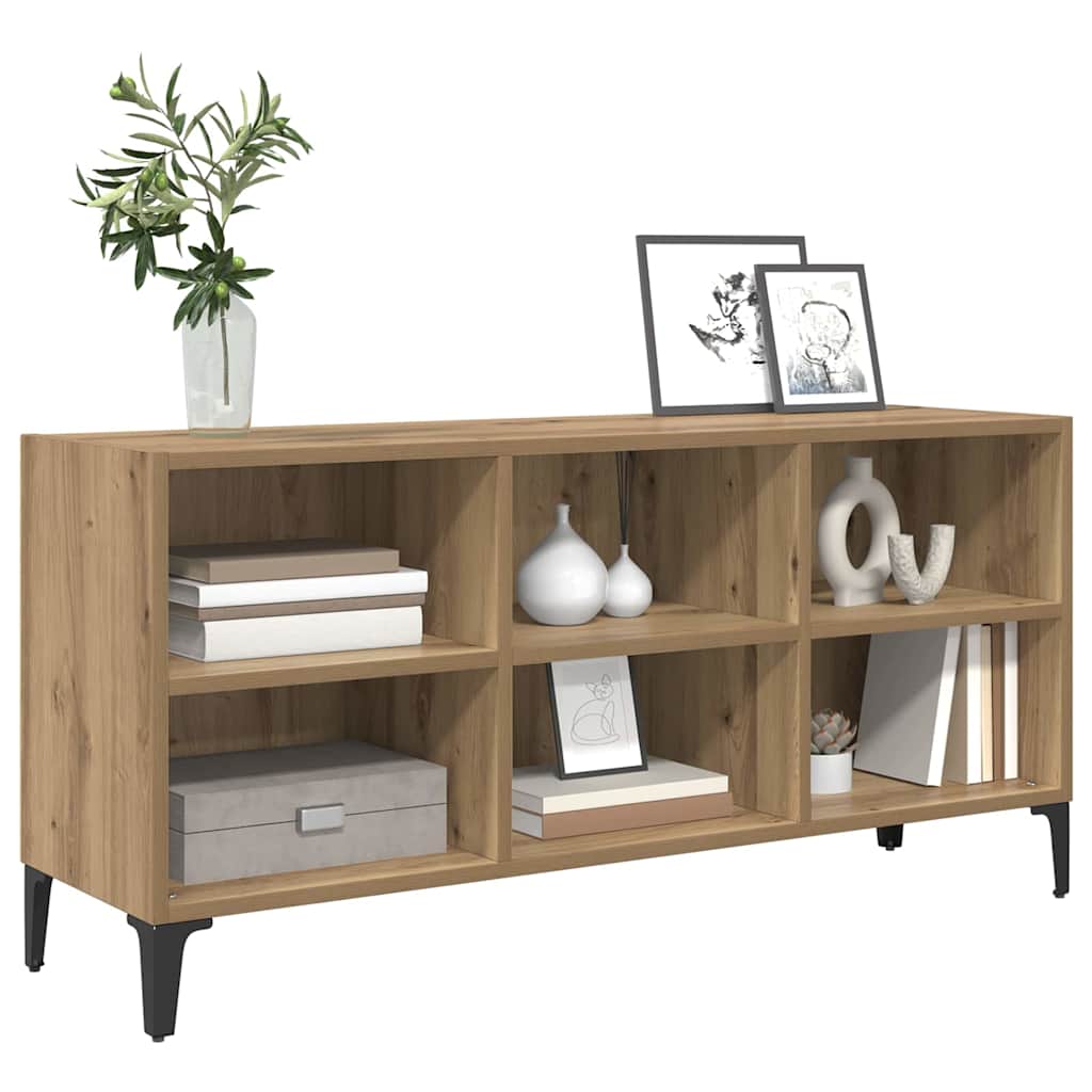 Sestava Tv Skříněk 103,5 X 30 X 50 Cm Hnědá Dřevěný Materiál