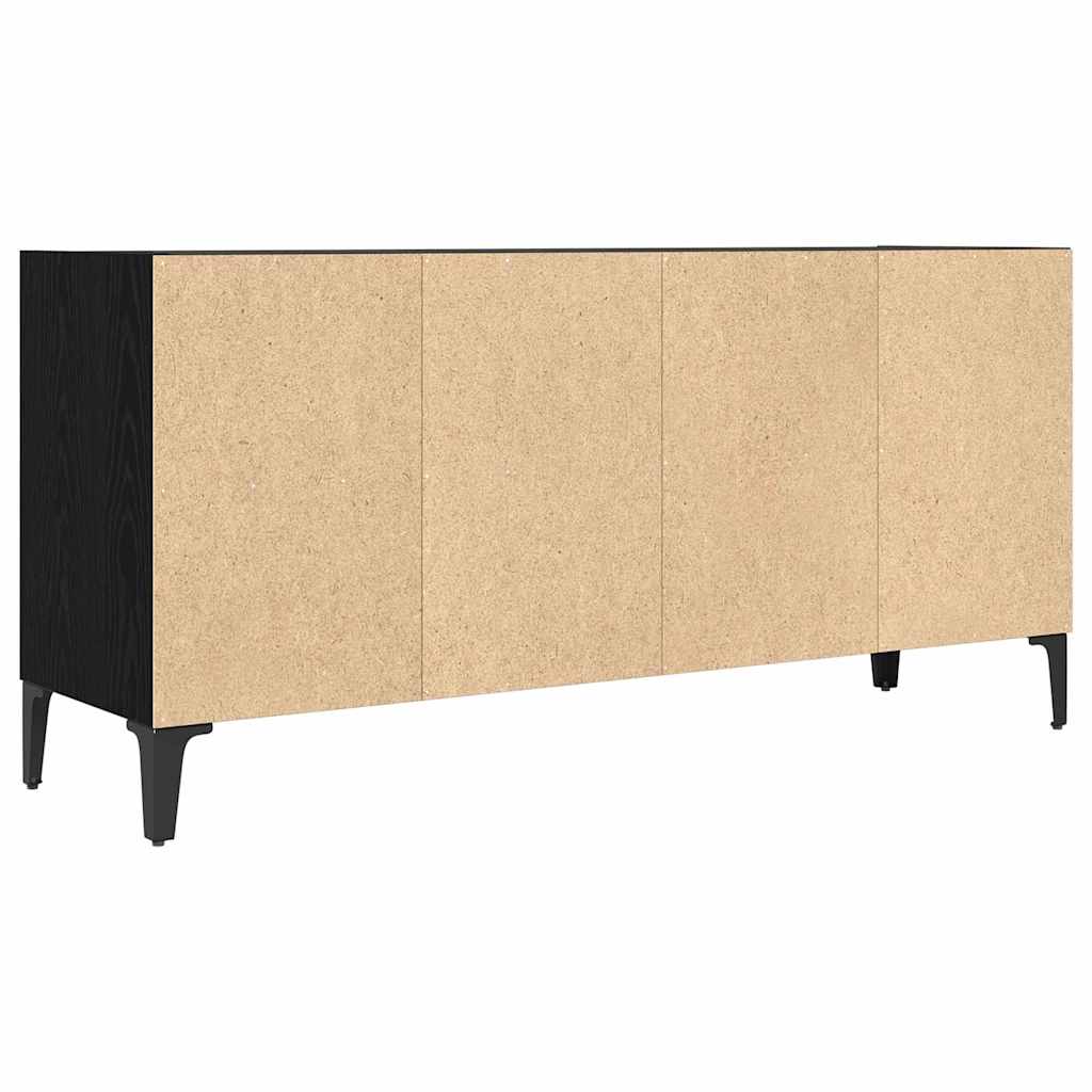 Sestava Tv Skříněk Černý 103,5 X 30 X 50 Cm Dřevěný Materiál