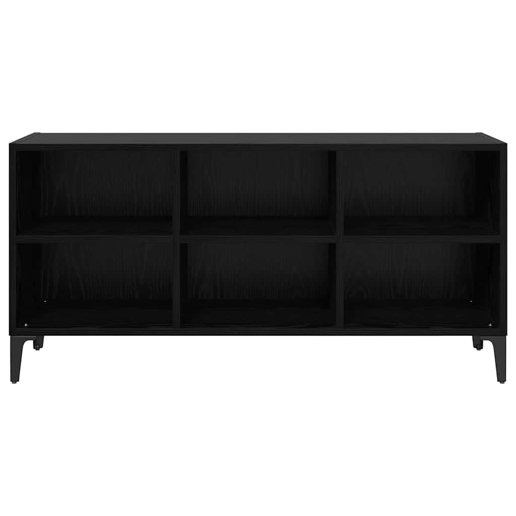 Sestava Tv Skříněk Černý 103,5 X 30 X 50 Cm Dřevěný Materiál