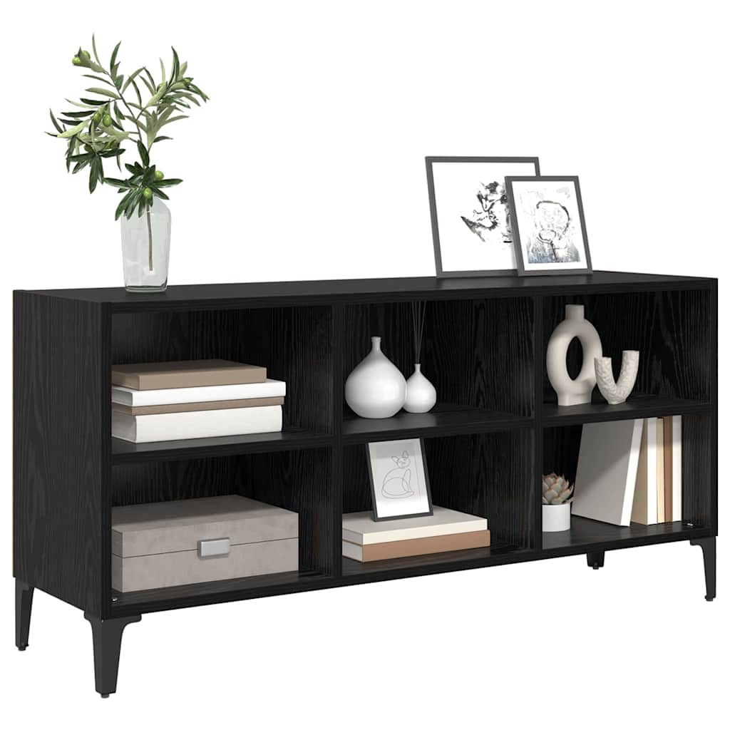 Sestava Tv Skříněk Černý 103,5 X 30 X 50 Cm Dřevěný Materiál