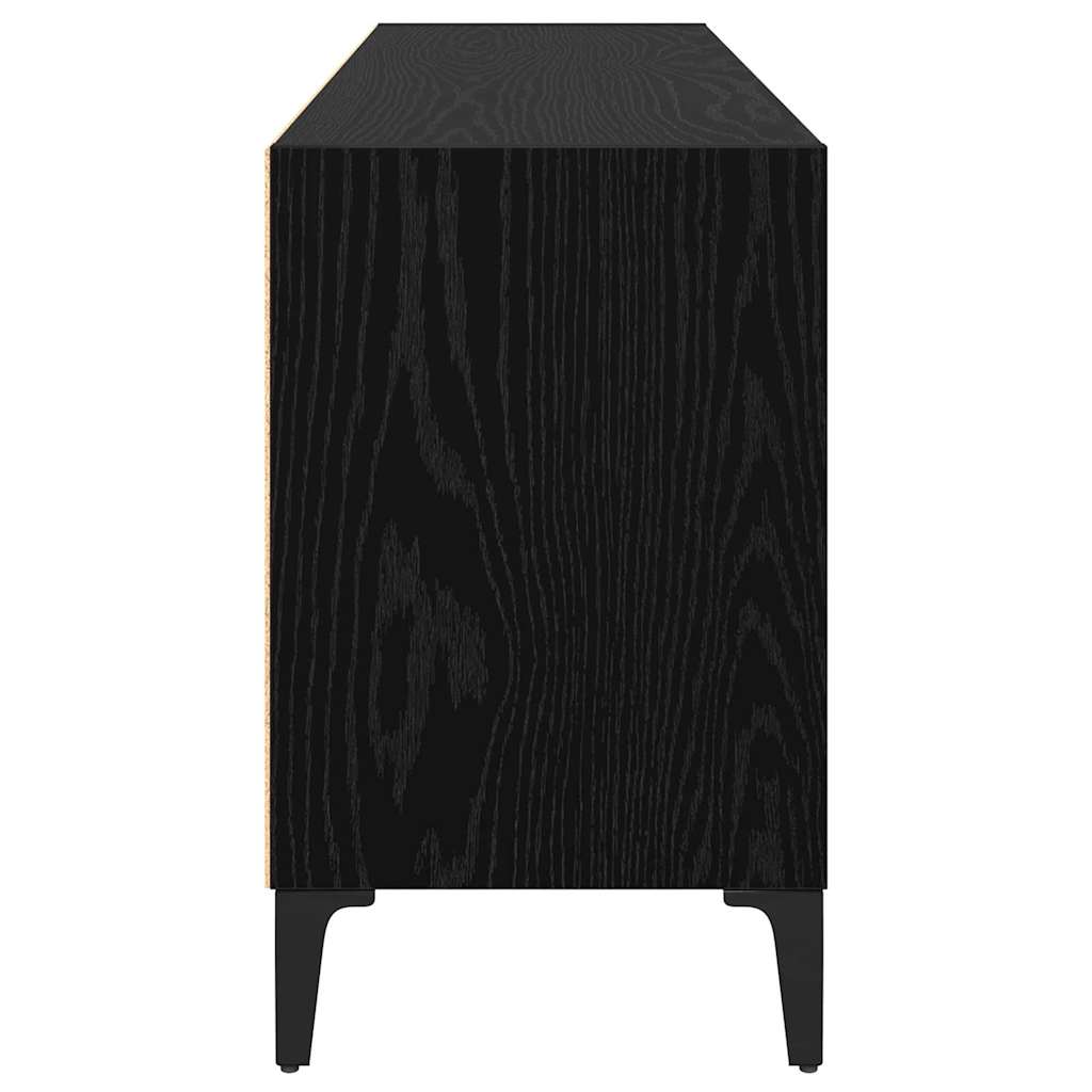 Sestava Tv Skříněk Černý 103,5 X 30 X 50 Cm Dřevěný Materiál