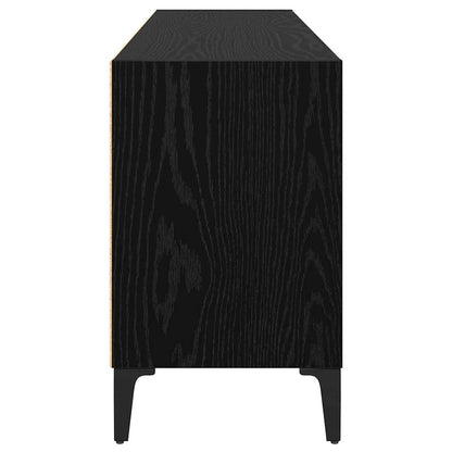 Sestava Tv Skříněk Černý 103,5 X 30 X 50 Cm Dřevěný Materiál