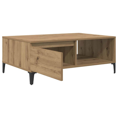 Konferenční Stolek Dub Artisan 90 X 60 X 35 Cm Kompozitní Dřevo