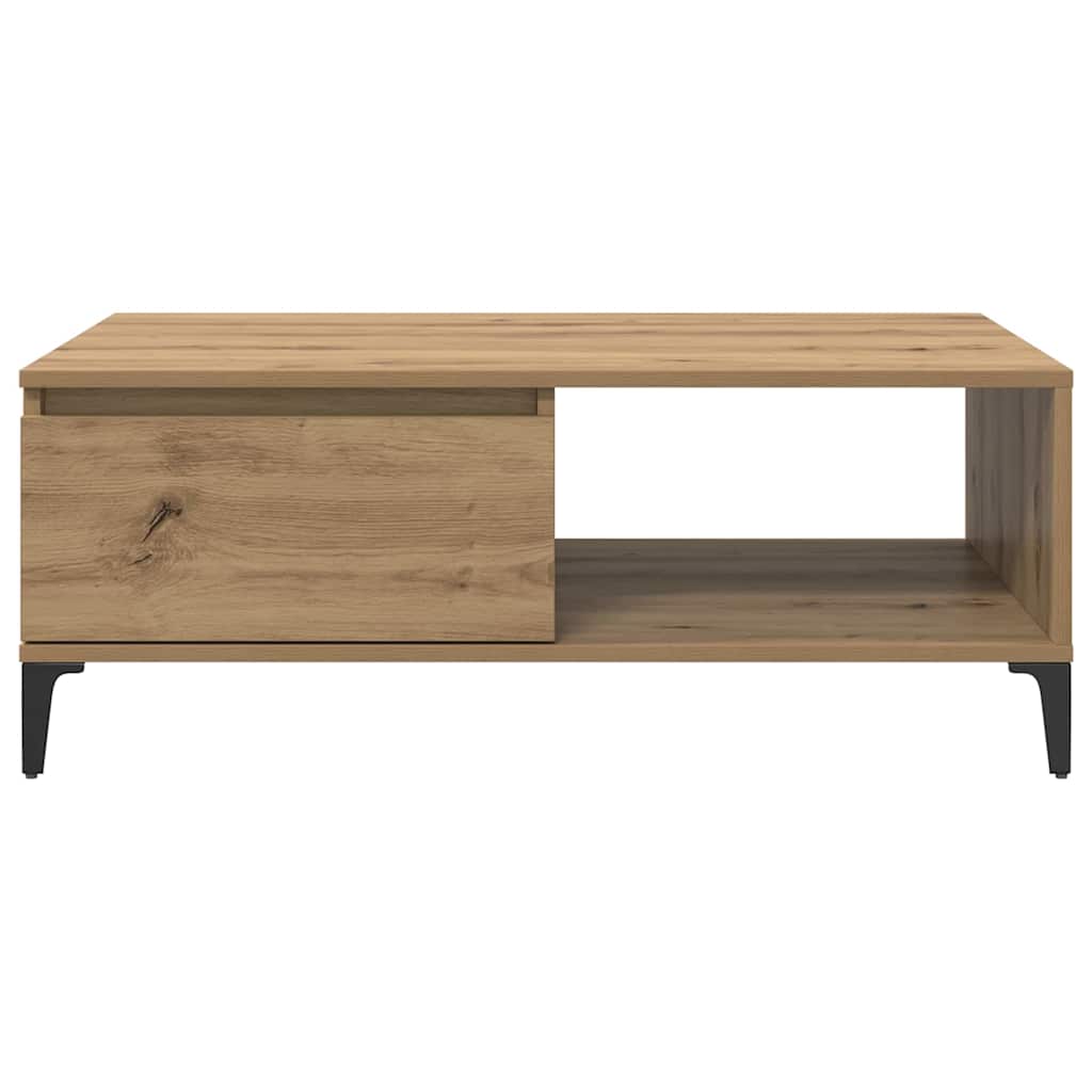 Konferenční Stolek Dub Artisan 90 X 60 X 35 Cm Kompozitní Dřevo