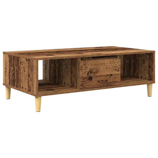Konferenční Stolek Staré Dřevo 102 X 55 X 35 Cm
