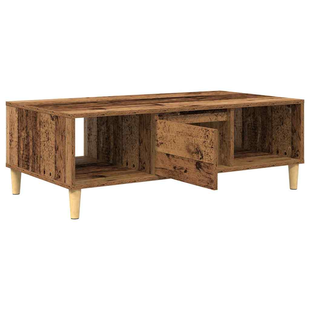 Konferenční Stolek Staré Dřevo 102 X 55 X 35 Cm