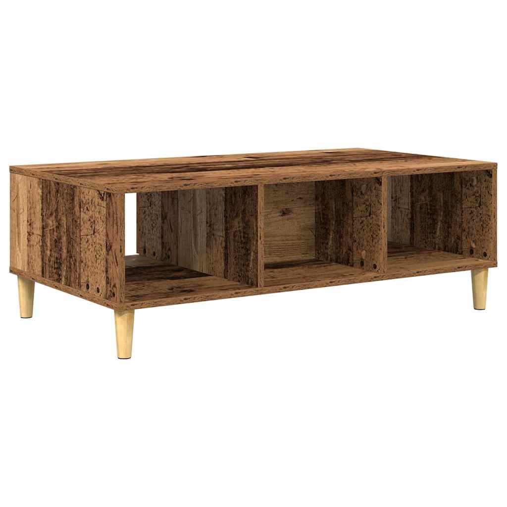 Konferenční Stolek Staré Dřevo 102 X 55 X 35 Cm