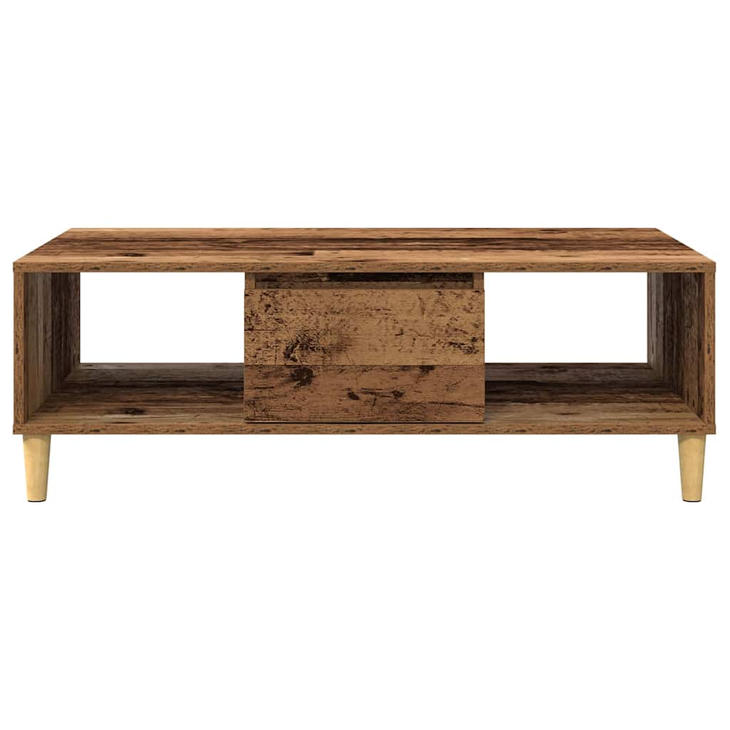Konferenční Stolek Staré Dřevo 102 X 55 X 35 Cm