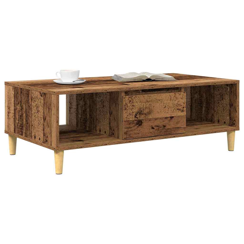 Konferenční Stolek Staré Dřevo 102 X 55 X 35 Cm