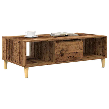 Konferenční Stolek Staré Dřevo 102 X 55 X 35 Cm