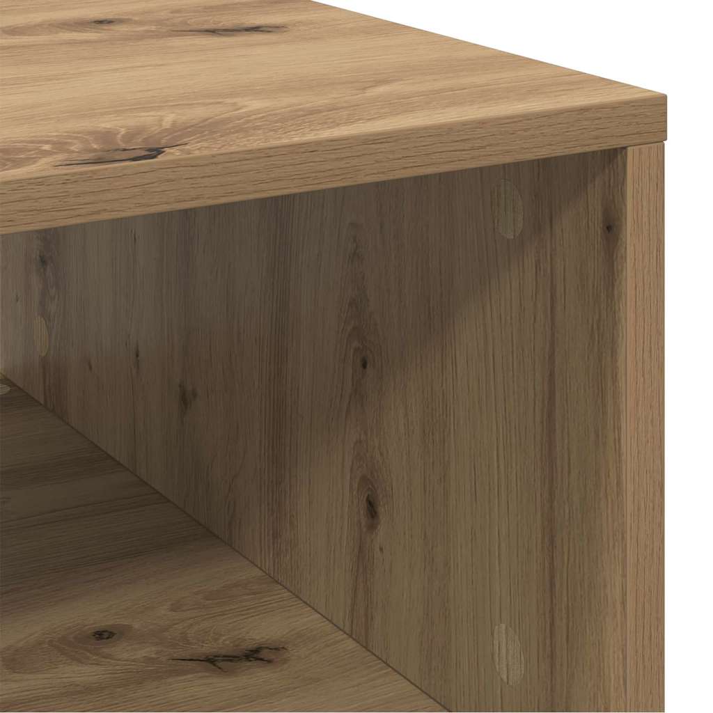 Konferenční Stolek Artisanový Dub 102 X 55 X 35 Cm