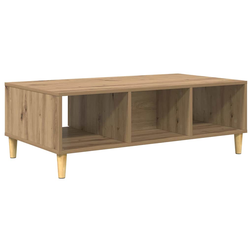 Konferenční Stolek Artisanový Dub 102 X 55 X 35 Cm
