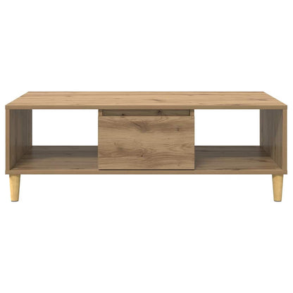 Konferenční Stolek Artisanový Dub 102 X 55 X 35 Cm