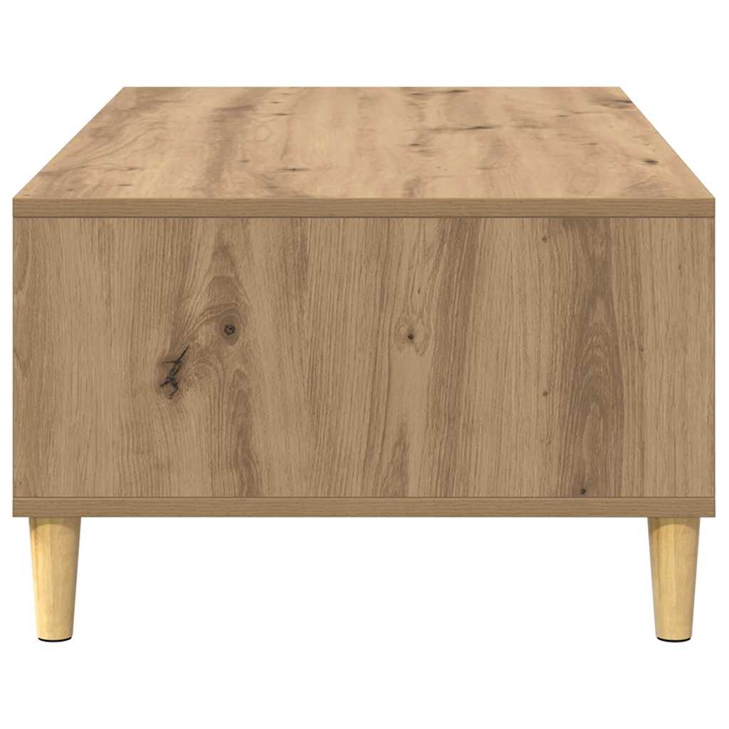 Konferenční Stolek Artisanový Dub 102 X 55 X 35 Cm