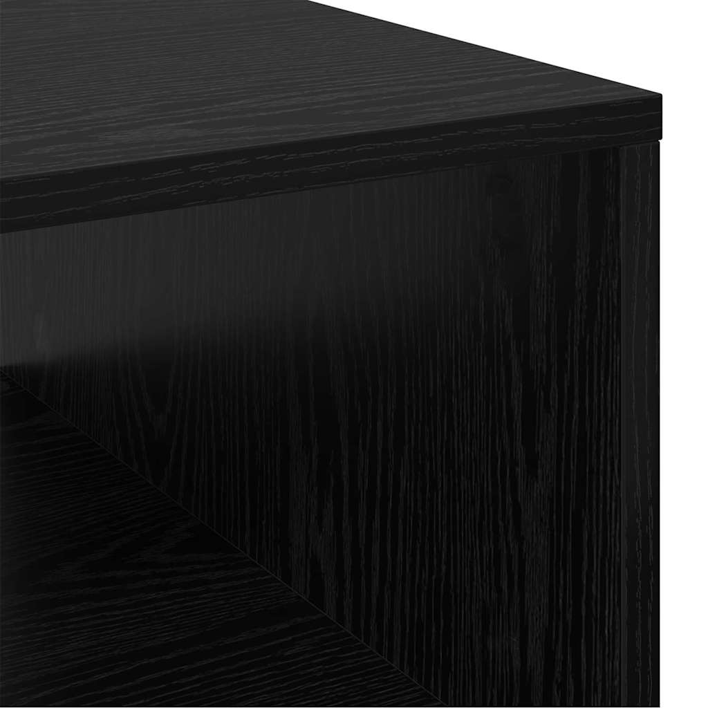 Konferenční Stolek Černý Dub 102 X 55 X 35 Cm Kompozitní Dřevo