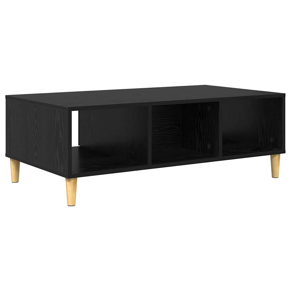 Konferenční Stolek Černý Dub 102 X 55 X 35 Cm Kompozitní Dřevo