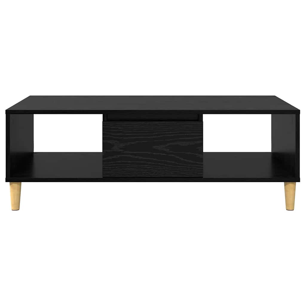 Konferenční Stolek Černý Dub 102 X 55 X 35 Cm Kompozitní Dřevo