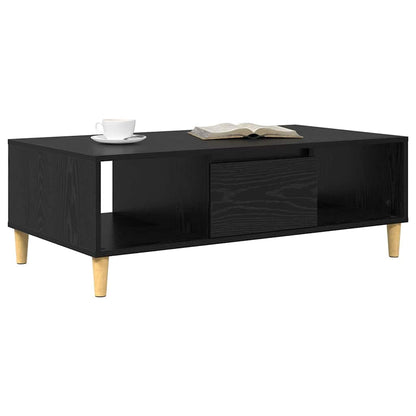 Konferenční Stolek Černý Dub 102 X 55 X 35 Cm Kompozitní Dřevo