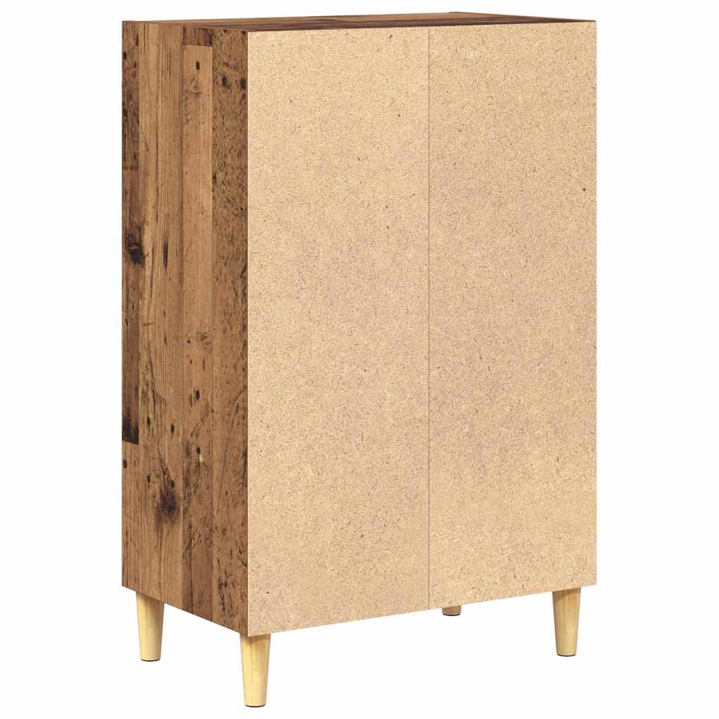 Servírovací Skříň Staré Dřevo 57 X 35 X 89.5 Cm