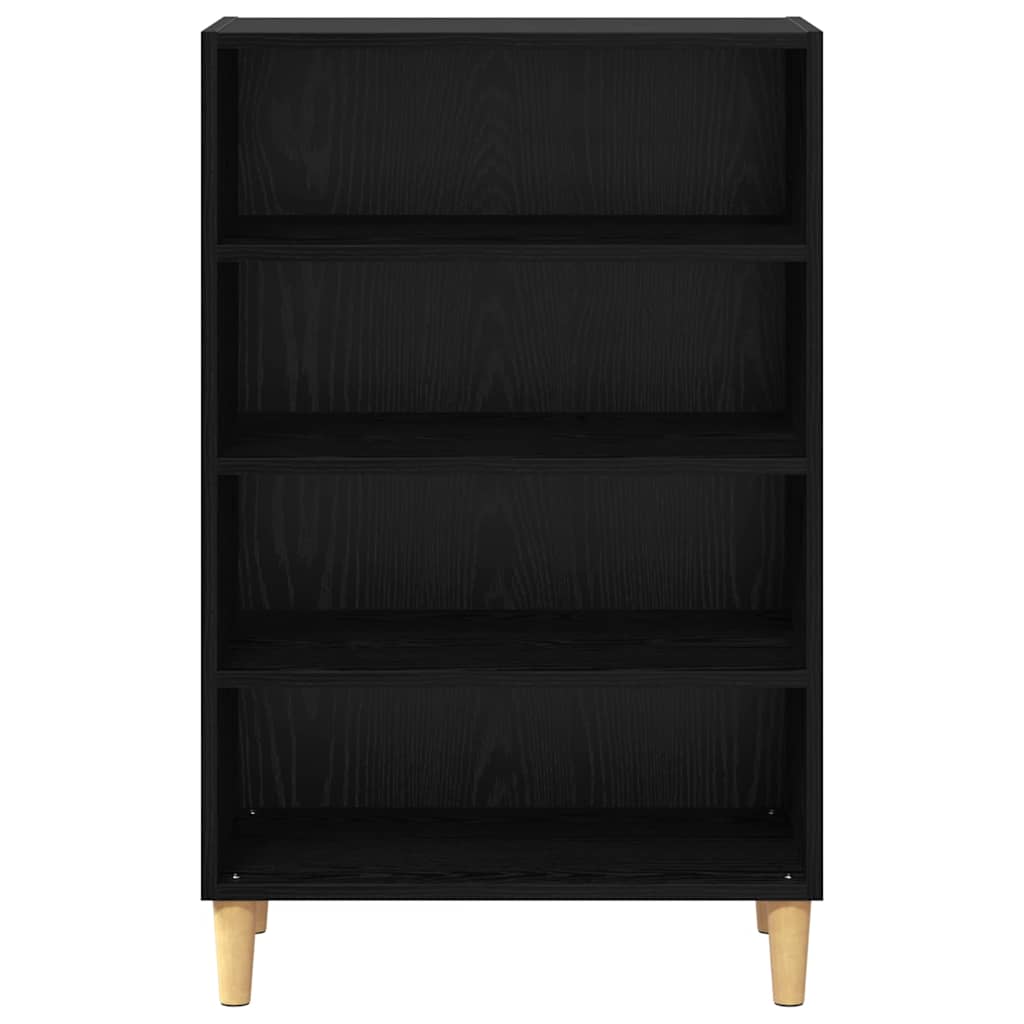 Servírovací Skříň Černý Dub 57 X 35 X 89.5 Cm Kompozitní Dřevo