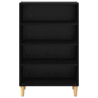 Servírovací Skříň Černý Dub 57 X 35 X 89.5 Cm Kompozitní Dřevo