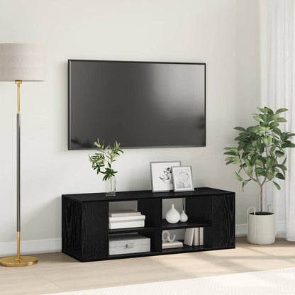 Sestava Tv Skříněk 102 X 35 X 35 Cm Černý Dub Kompozitní Dřevo