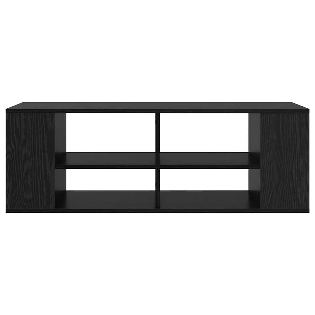 Sestava Tv Skříněk 102 X 35 X 35 Cm Černý Dub Kompozitní Dřevo