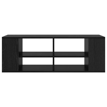 Sestava Tv Skříněk 102 X 35 X 35 Cm Černý Dub Kompozitní Dřevo