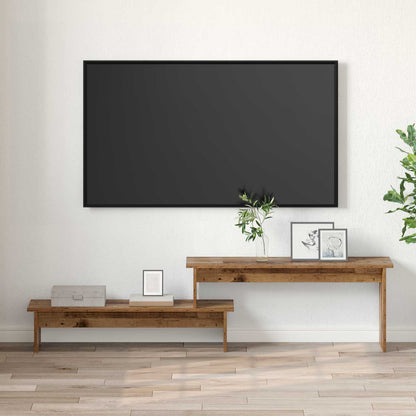 Sestava Tv Skříněk 180,5 X 30 X 43 Cm Staré Dřevo