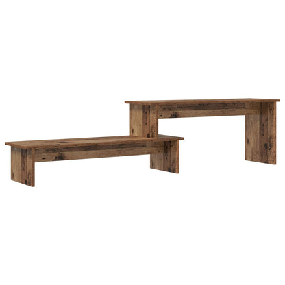 Sestava Tv Skříněk 180,5 X 30 X 43 Cm Staré Dřevo