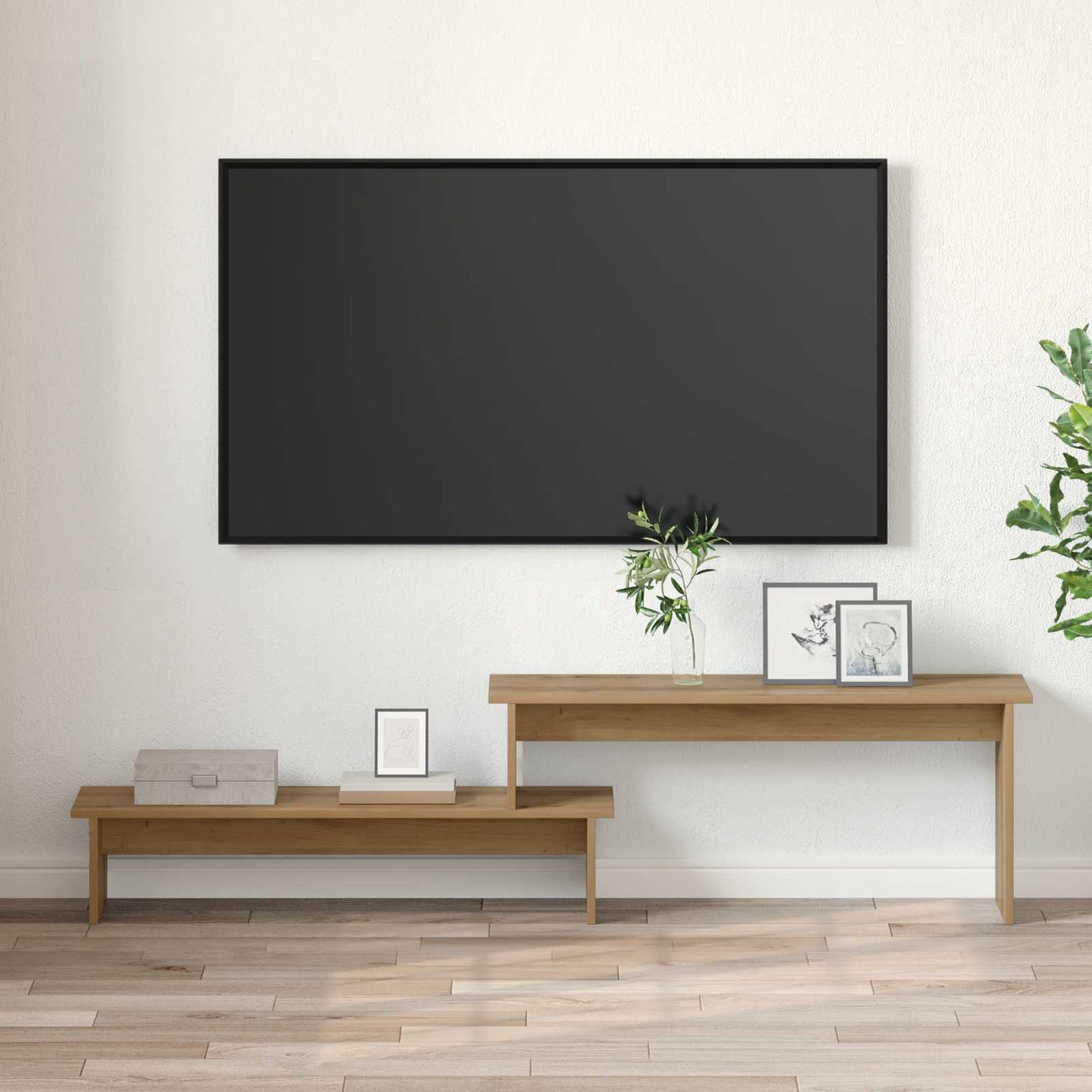 Sestava Tv Skříněk 180,5 X 30 X 43 Cm Artisanový Dub